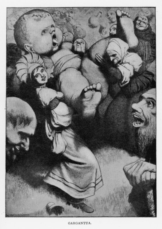 Gargantúa de William Heath Robinson
