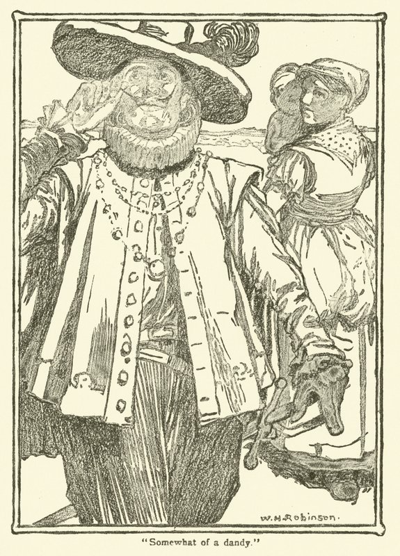 Ilustración para Don Quijote de William Heath Robinson