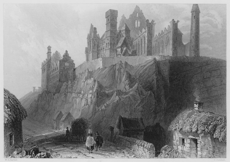 Roca de Cashel de William Henry (after) Bartlett