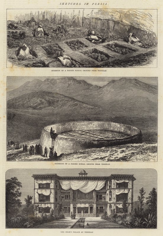 Bocetos en Persia de William Henry James Boot
