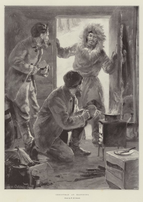 Navidad en Klondike de William Heysham Overend