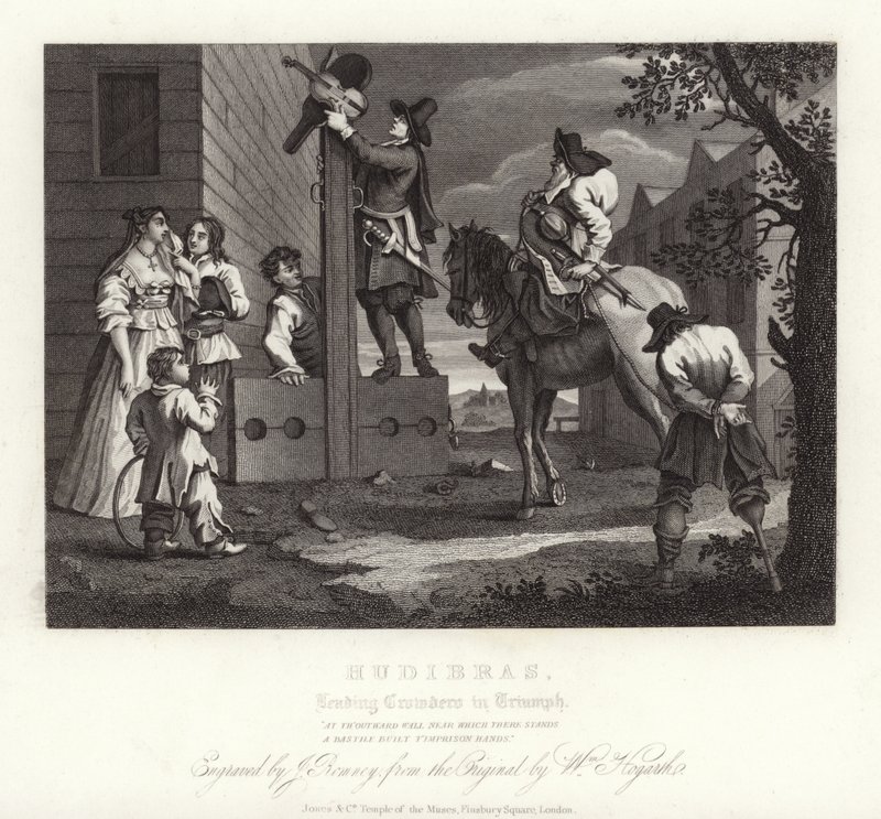Hudibras por Samuel Butler de William Hogarth