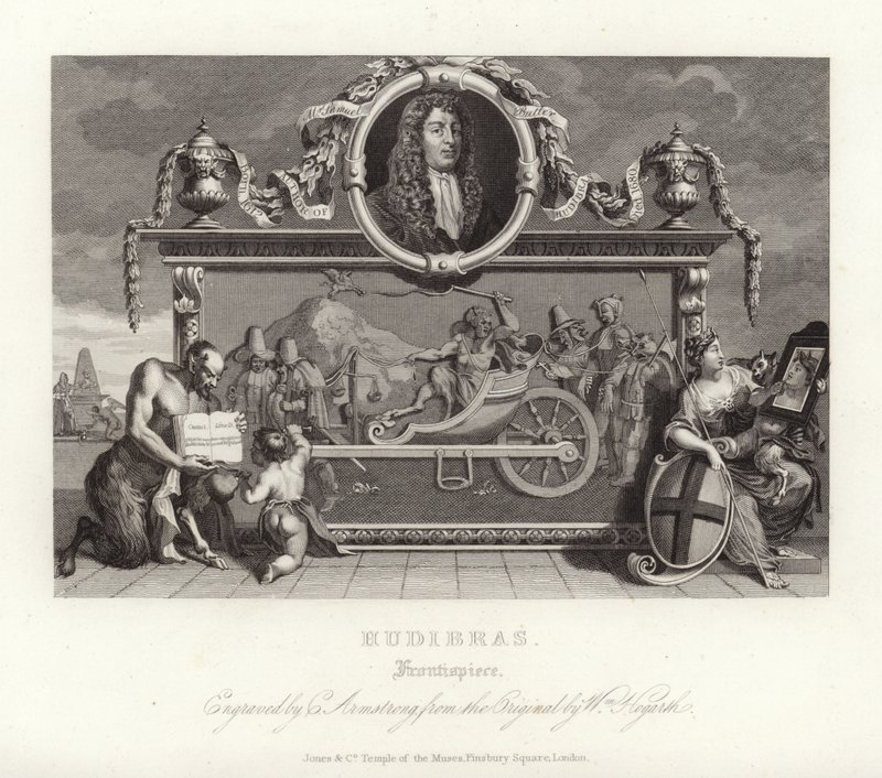 Hudibras por Samuel Butler de William Hogarth