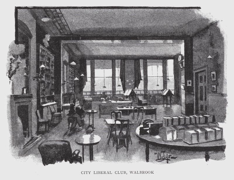 Club Liberal de la Ciudad, Walbrook de William Luker
