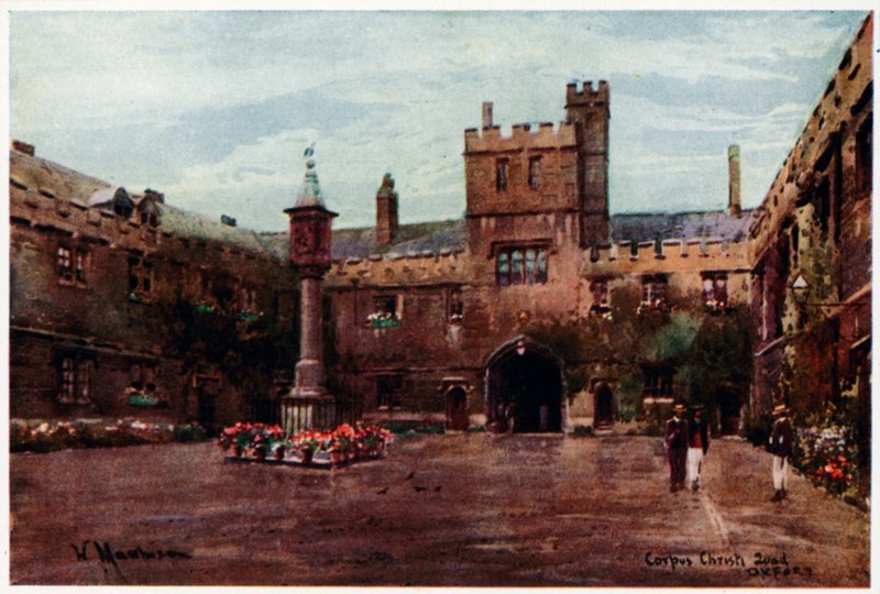 Corpus Christi, Quad de William Matthison