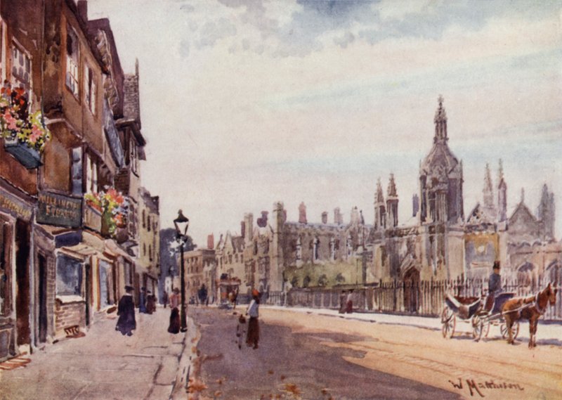 Puerta de Kings College, Kings Parade de William Matthison