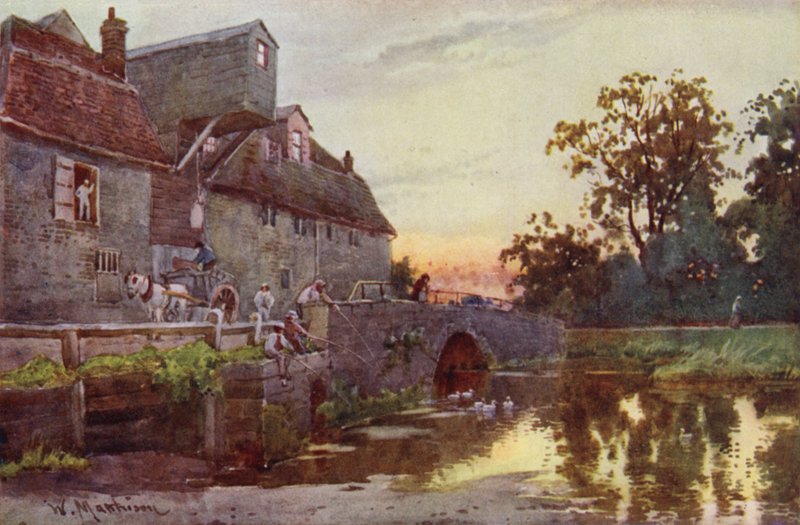 Molino de Grantchester de William Matthison