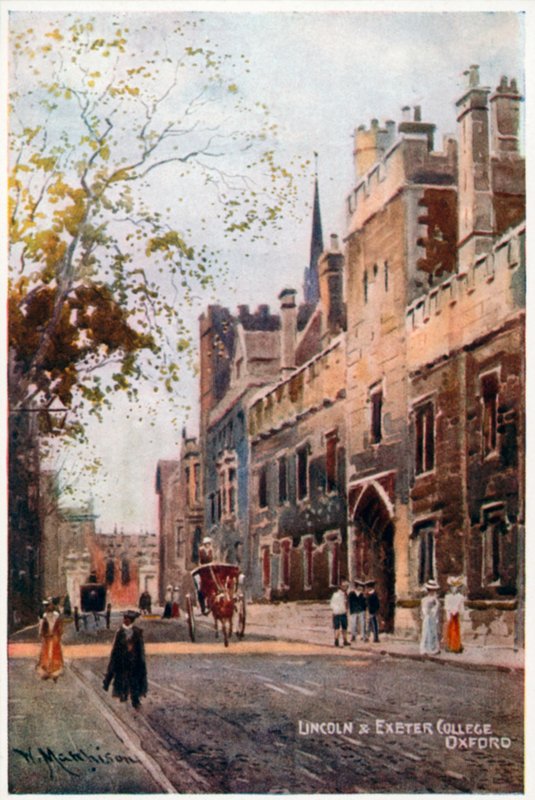 Lincoln y Exeter College de William Matthison