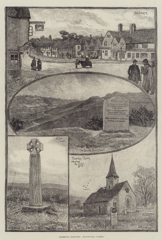 Bocetos ambulantes, Haslemere, Surrey de William Rainey