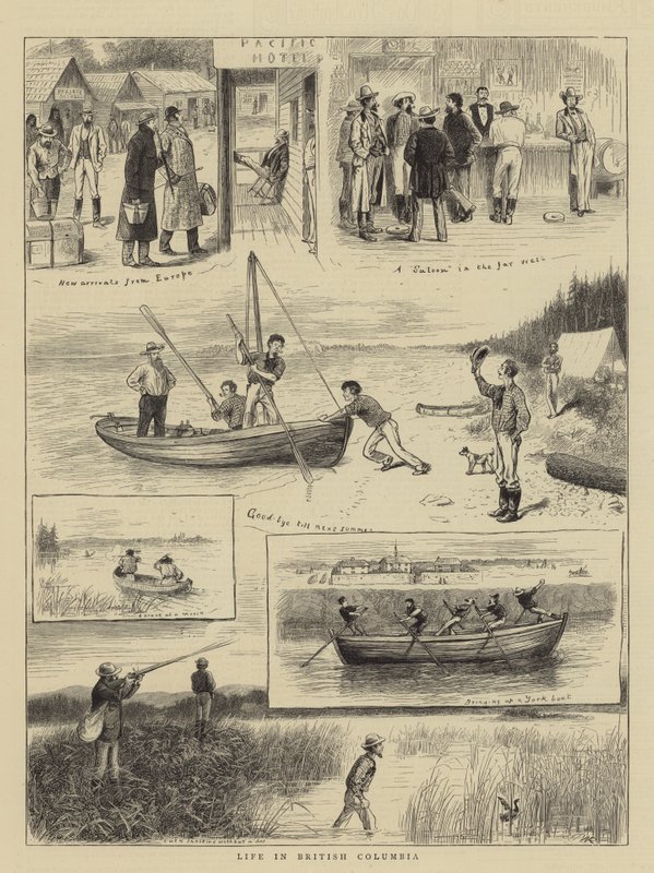 Vida en Columbia Británica de William Ralston