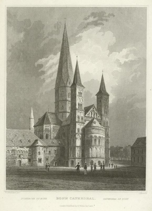 Catedral de Bonn de William Tombleson
