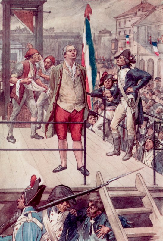 Ejecución del Rey Luis XVI de William after Rainey