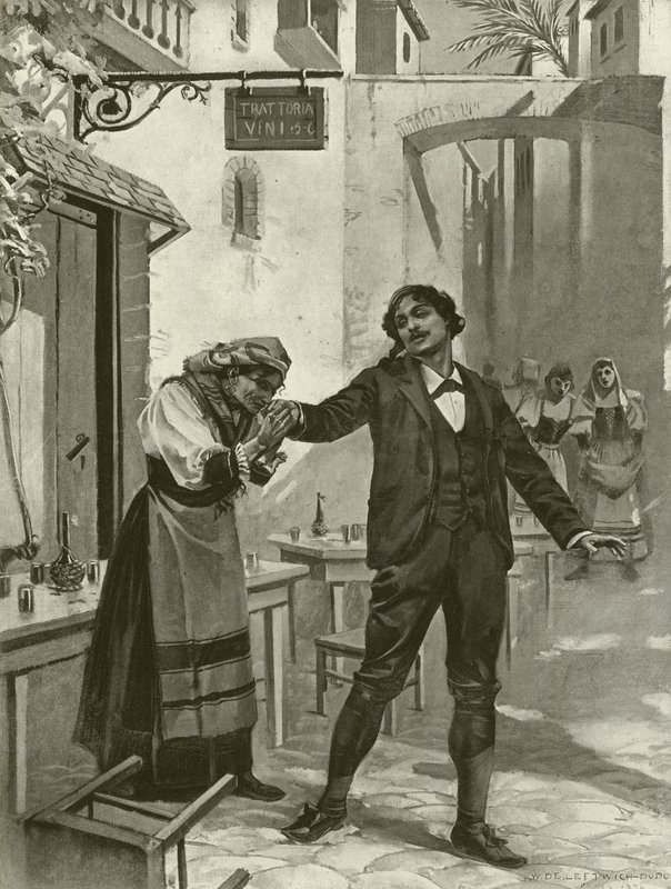 Cavalleria Rusticana, Escena xi de William de Leftwich Dodge