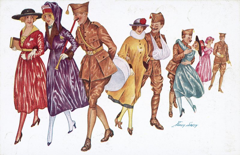 Soldados y chicas de Xavier Sager