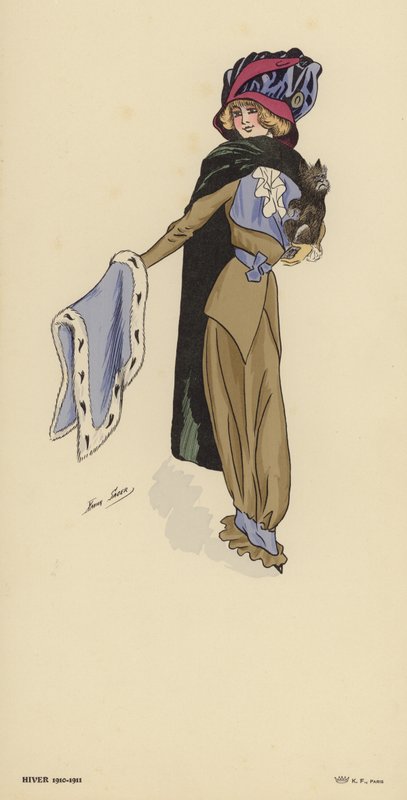 Moda de Invierno 1910-1911 de Xavier Sager