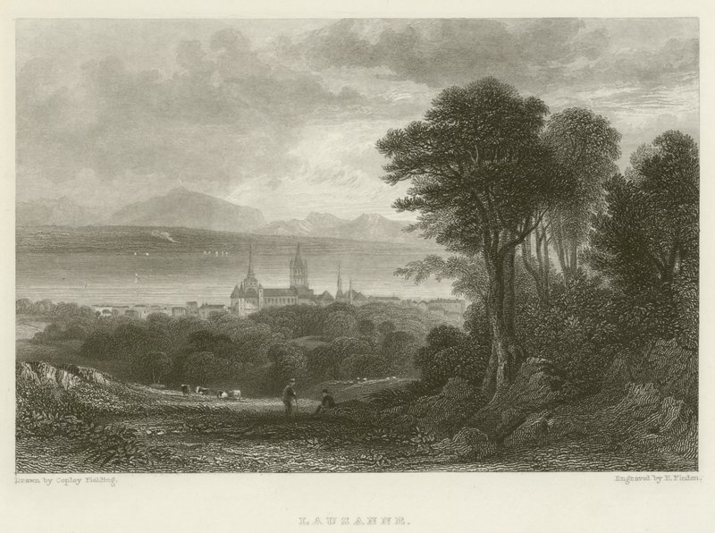 Lausana de after A.V. Copley Fielding
