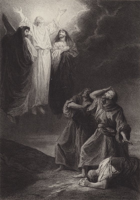 La transfiguración de after Albert Robida