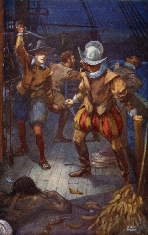 Capitán señaló a Capitán de after Archibald Bertram Webb