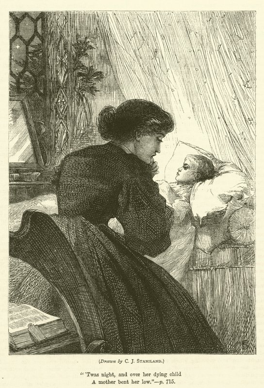 El niño moribundo de after Charles J. Staniland