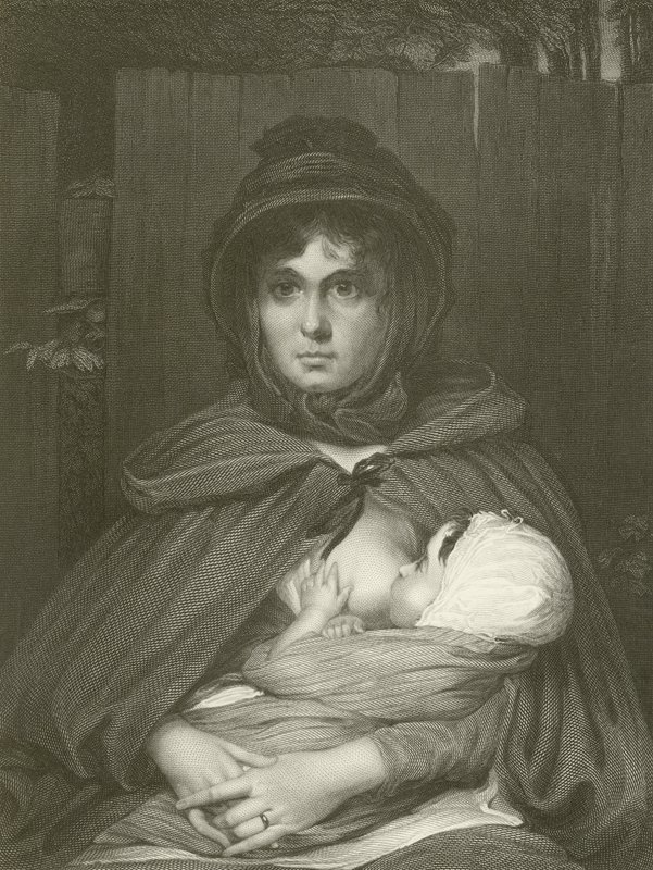 La Madre Gitana de after David Wilkie