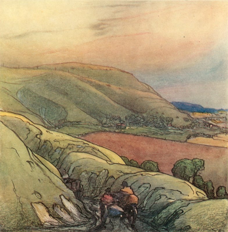 La Carrera de los Downs de after Donald Maxwell