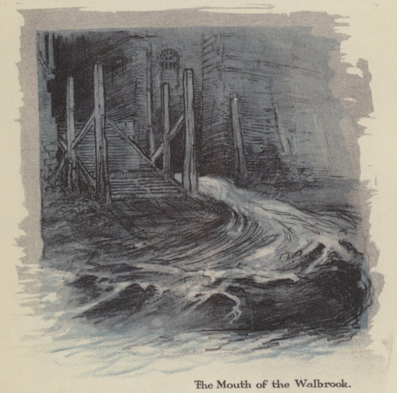 La boca del Walbrook de after Donald Maxwell