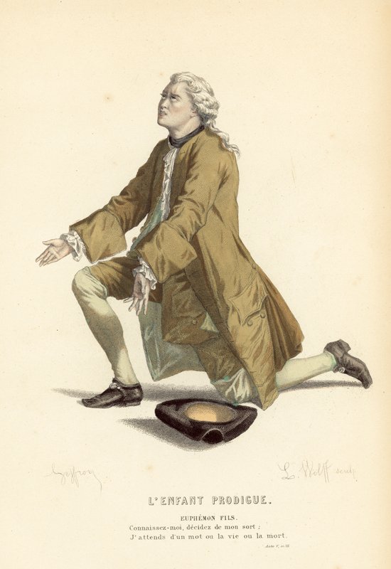 El hijo pródigo, Euphemon hijo de after Edmond A.F. Geffroy