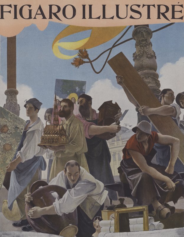 Exposición Universal de 1900 de after Francois Flameng