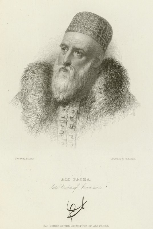 Ali Pacha, último visir de Jannina de after Frank Stone