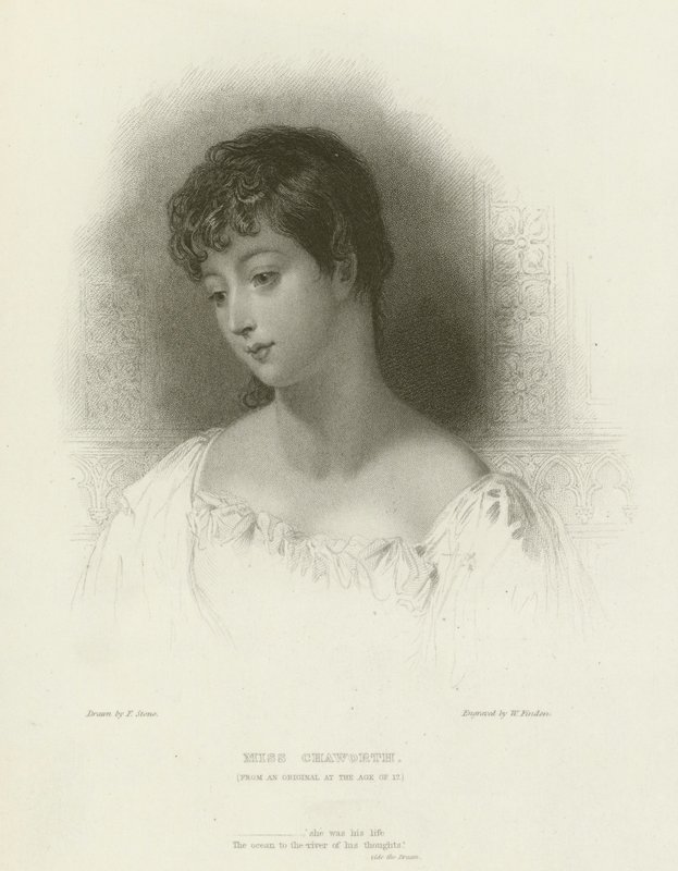 Señorita Chaworth de after Frank Stone