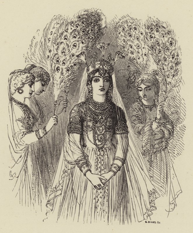 Lalla Rookh de Moore de after George Housman Thomas