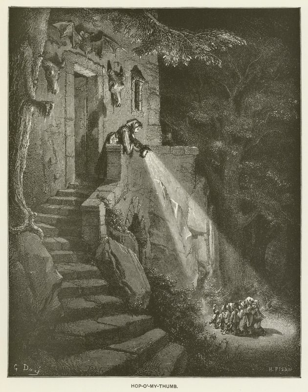 Pulgarcito de Gustave after Dore