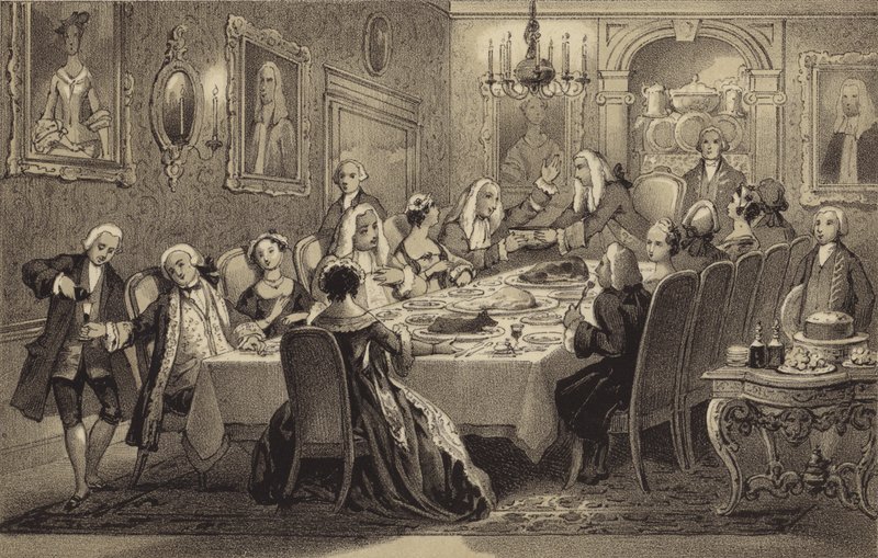 El Tazón de Wassail de James Stephanoff