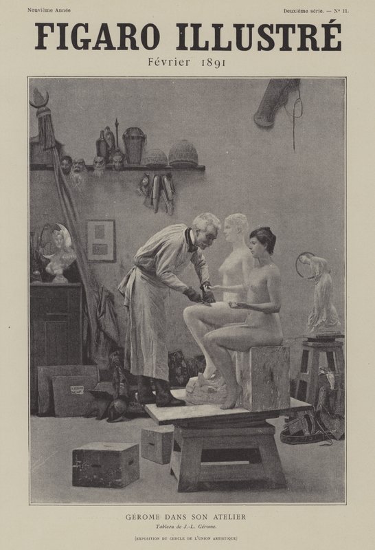 Gerome en su Taller de after Jean Leon Gerome