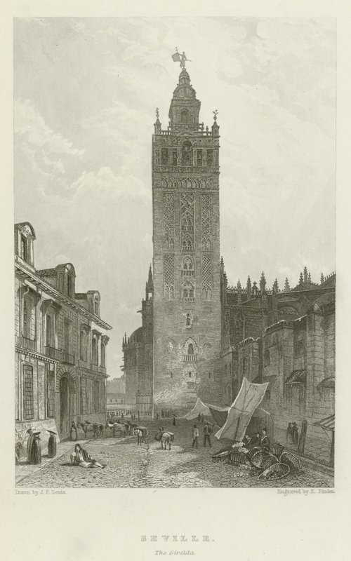 Sevilla, La Giralda de after John Frederick Lewis
