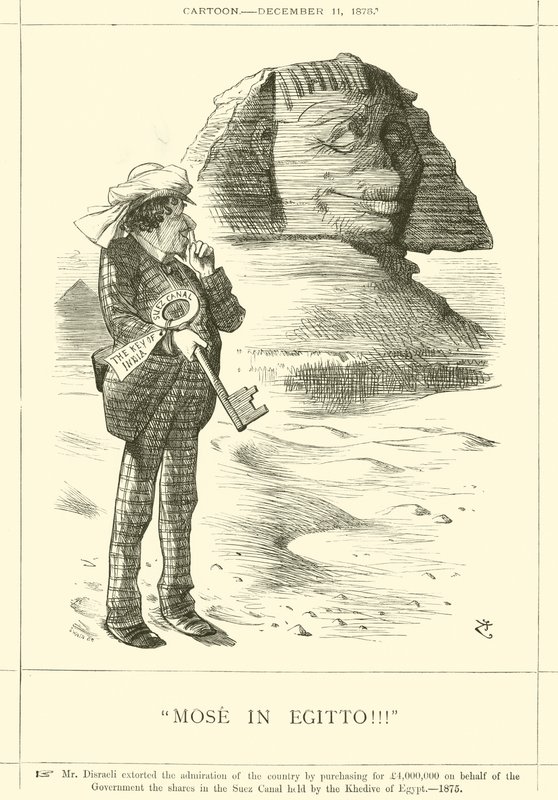 ¡Moisés en Egipto! de after John Tenniel