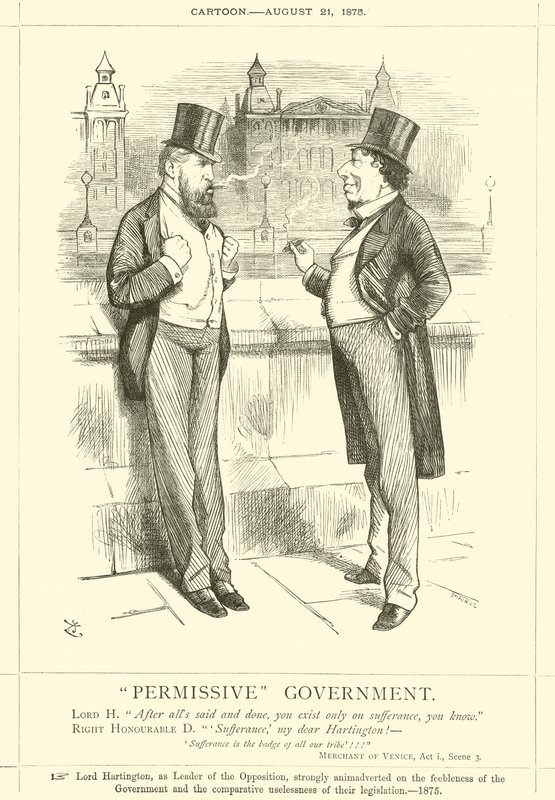 Gobierno permisivo de after John Tenniel