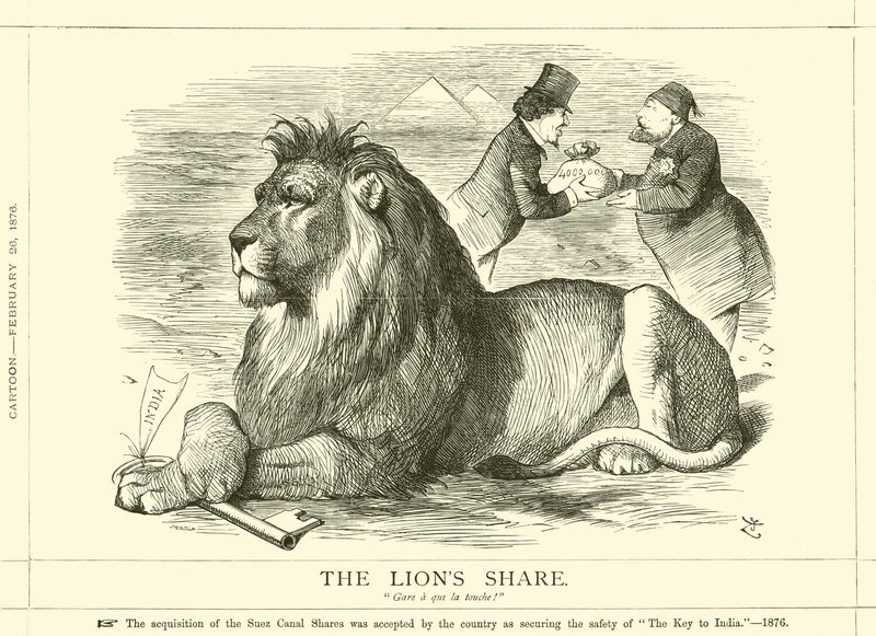 La parte del león de after John Tenniel