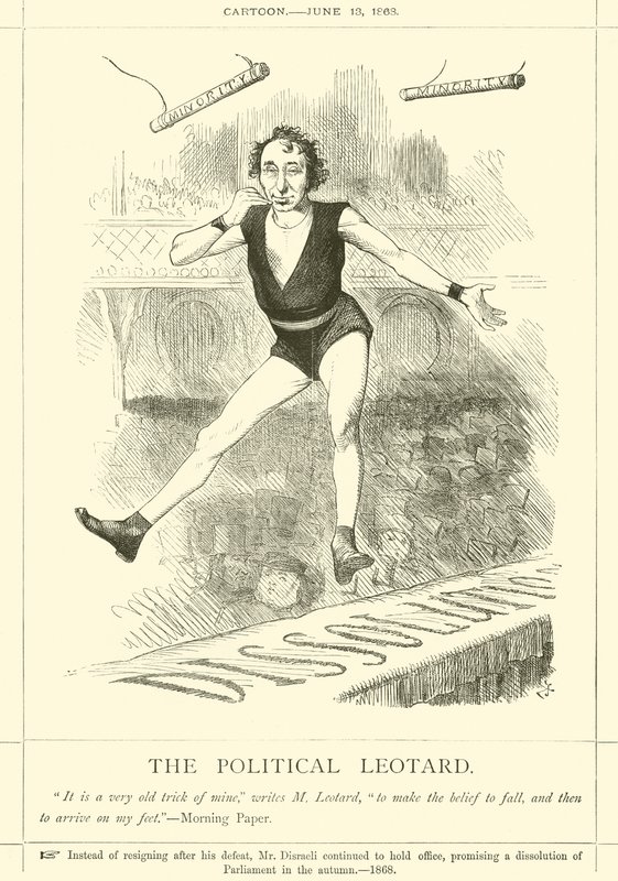 El leotardo político de after John Tenniel