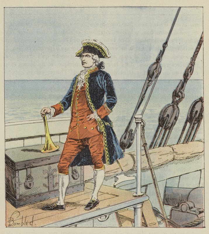 El bailío de Suffren de after Louis Charles Bombled