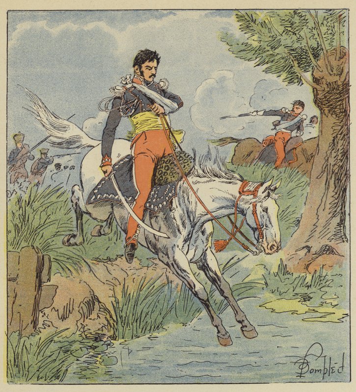 El mariscal Poniatowski de after Louis Charles Bombled