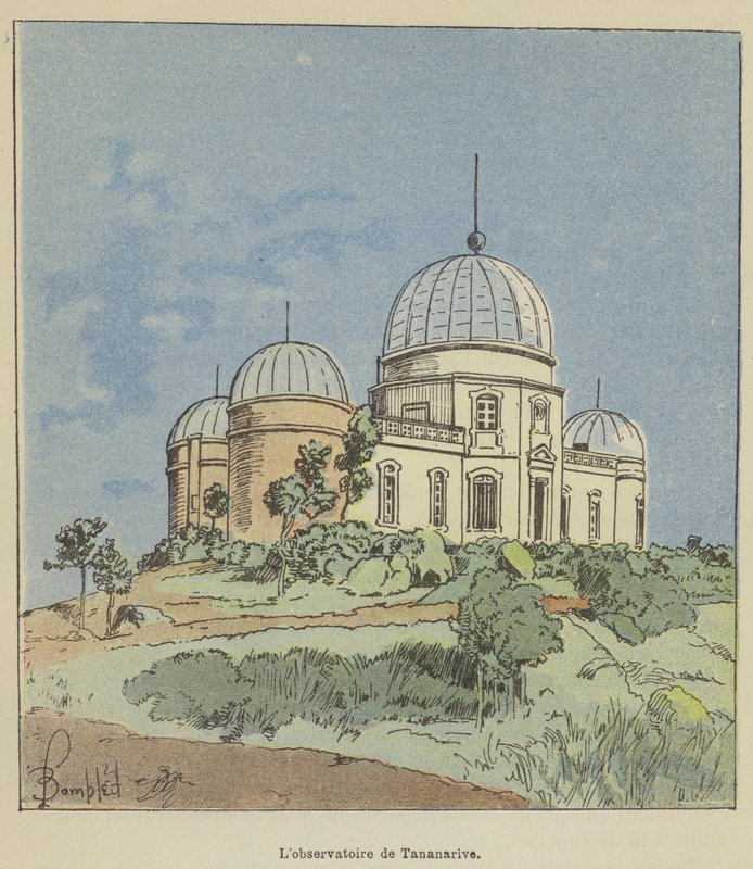 El observatorio de Tananarive de after Louis Charles Bombled
