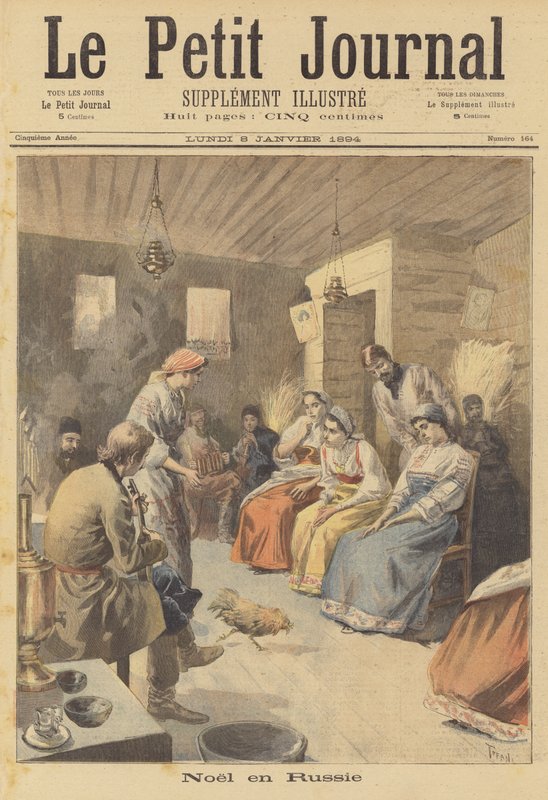 Navidad en Rusia de after Oswaldo Tofani