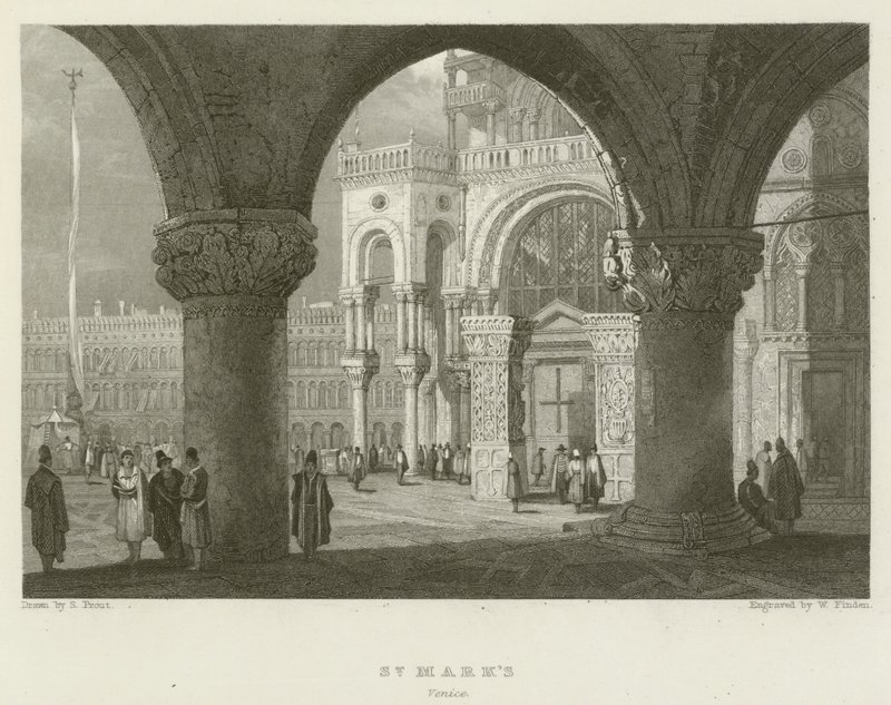 San Marcos, Venecia de Samuel (after) Prout