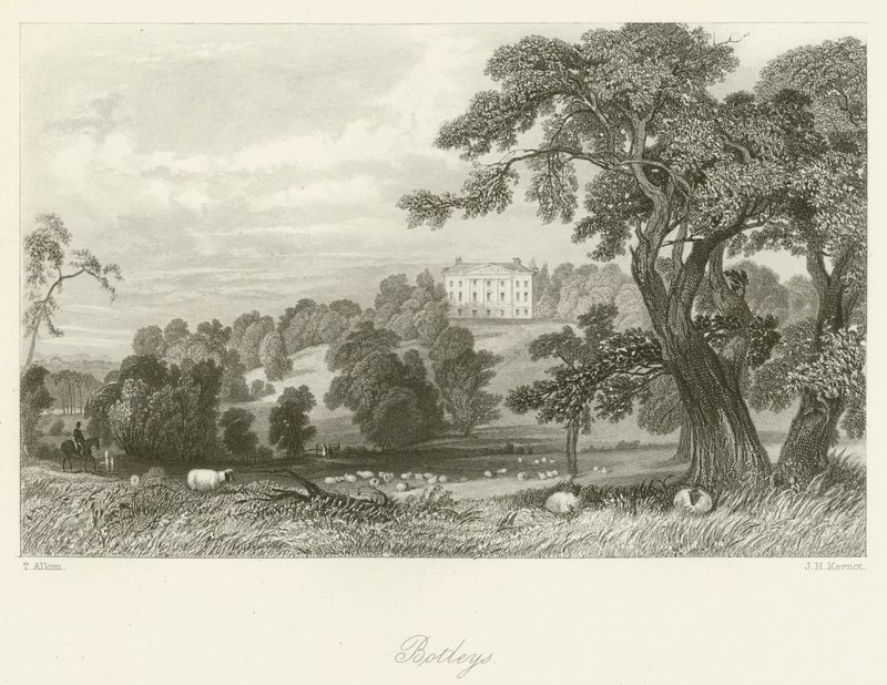 Botleys de after Thomas Allom