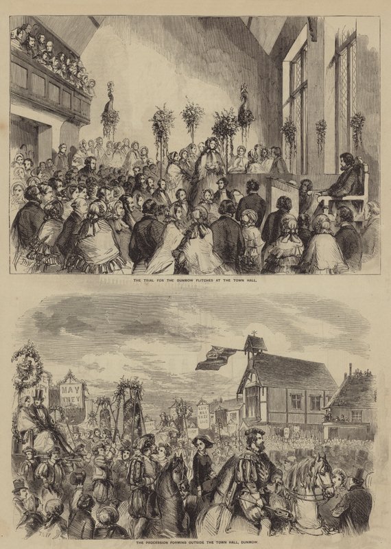 Los flitches de Dunmow de after Thomas Harrington Wilson