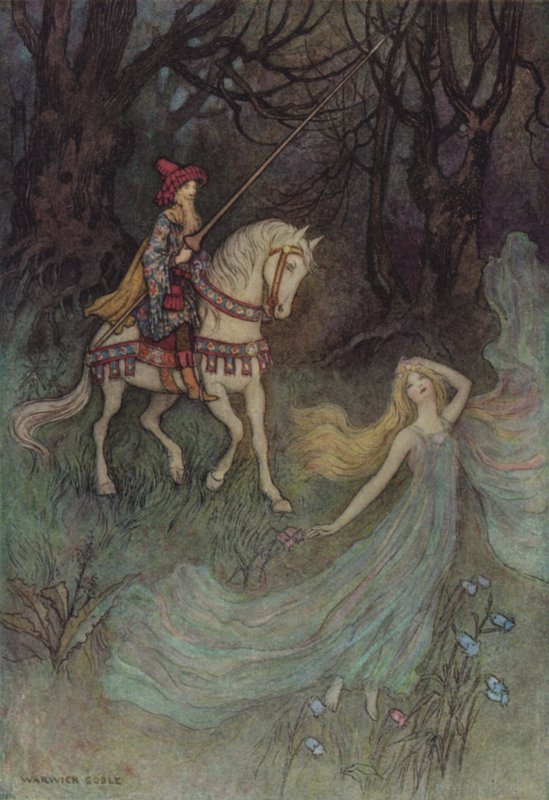 El cuento de Sir Thopas de after Warwick Goble