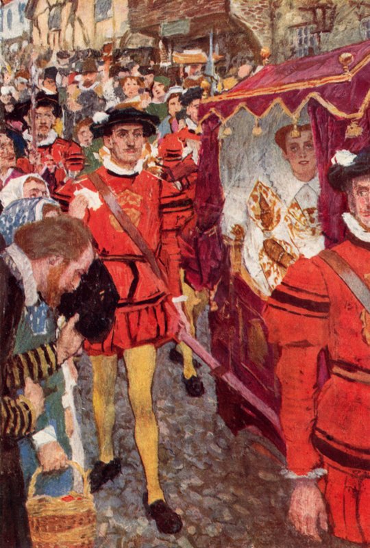 Shakespeare ve pasar a la Reina de after William Hatherell