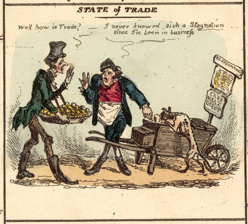 El estado del comercio de after William Heath
